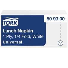 Серветки паперові Tork Universal 1 шар білі 500 шт